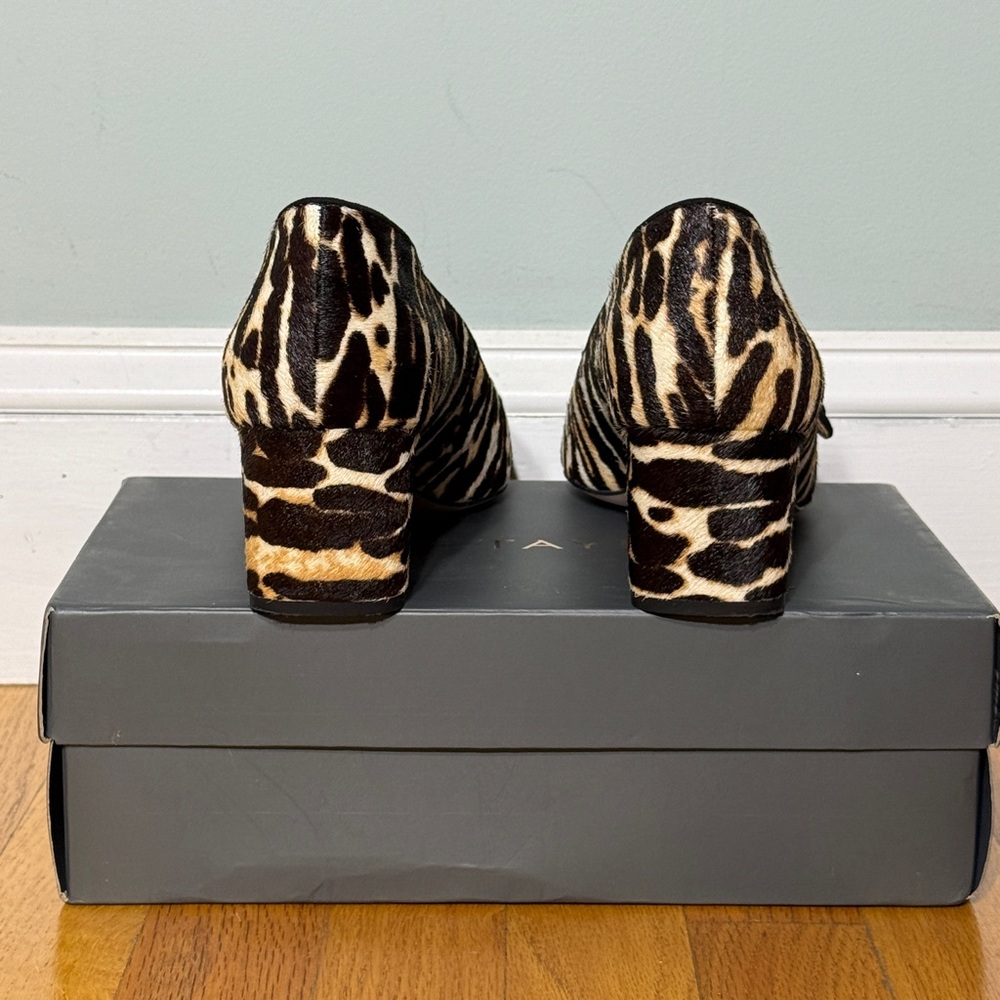 Ann Taylor Zebra Print Heels - Picture 3 of 3